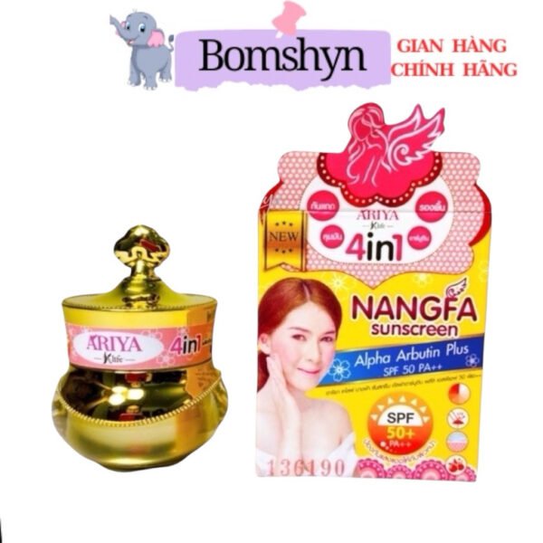 Kem chống nắng dưỡng da che khuyết điểm Nangfa thái lan