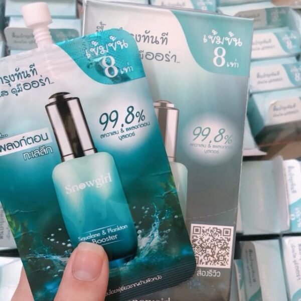 SERU 01 gói  serum M DƯỠNG DA VI TẢO BIỂN SNOW GIRL DẠNG GÓI