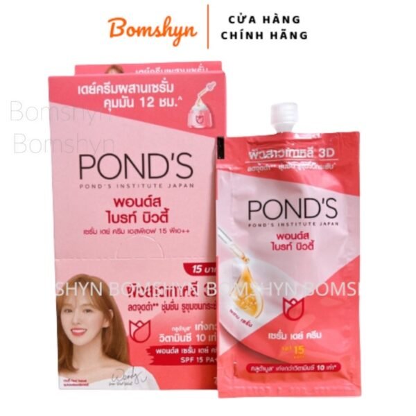 KEM POND’S DƯỠNG TRẮNG DA THÁI LAN HỘP 6 GÓI