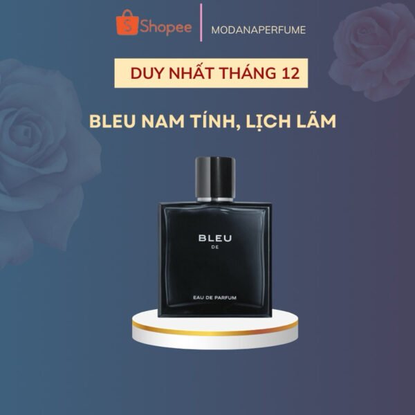 Nước hoa nam Bl.eu mạnh mẽ và cuốn hút, sang trọng