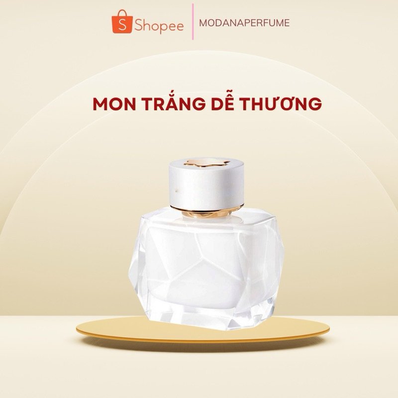 Nước hoa ngọt ngào dễ thương cho nữ Mon trắng dùng đi chơi hằng ngày review bộ nước hoa
