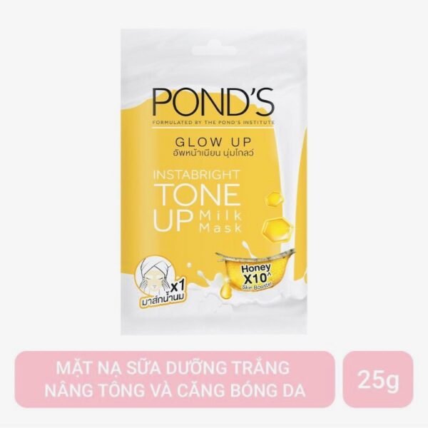 Mặt nạ Sữa dưỡng trắng Nâng Tông Và căng bóng da Ponds white Beauty