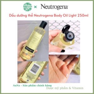 Dầu dưỡng thể Neutrogena Body Oil Light 250ml