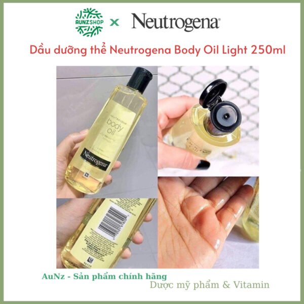 Dầu dưỡng thể Neutrogena Body Oil Light 250ml