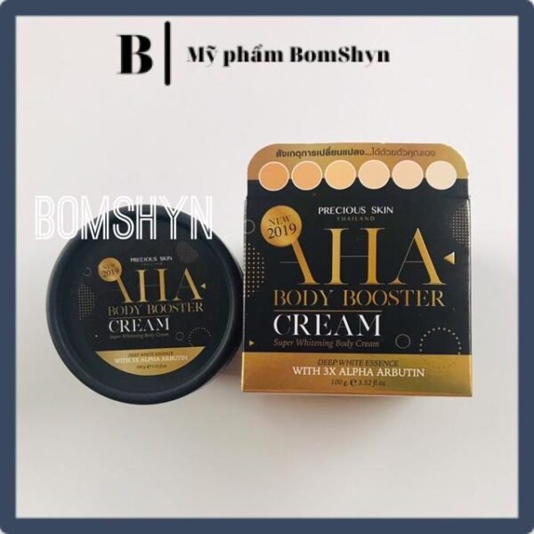 Dưỡng thể làm trắng da Aha body booster cream Thái lan