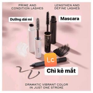 Set dưỡng mi và trang điểm mắt LC mini