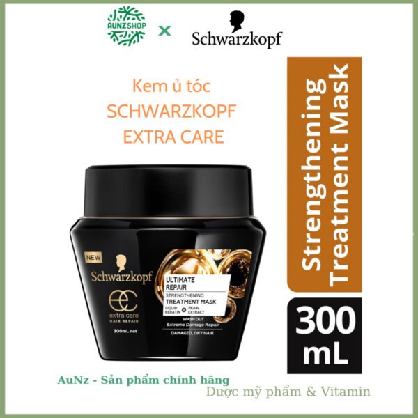 Kem ủ tóc SCHWARZKOPF extra care hair repair tăng cường phục hồi tóc 300ml