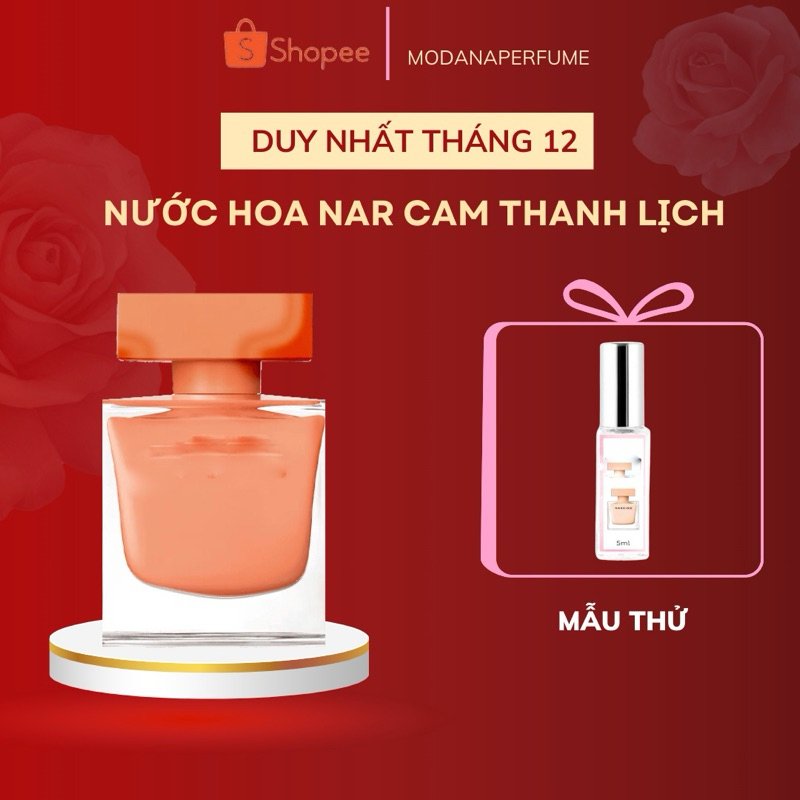Tinh dầu nước hoa mini Na.rciso Am.bree review bộ nước hoa