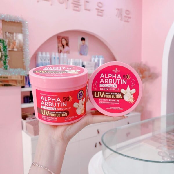 Dưỡng thể trắng da Alpha Arbutin UV 50 dạng hũ tròn