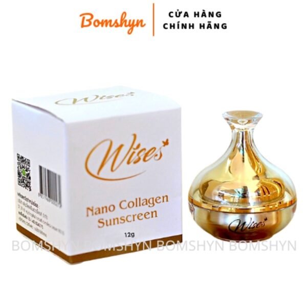 Kem chống nắng dưỡng da Wise nano Collagen thái lan Mẫu mới