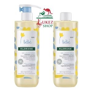 Set sữa tắm gội hoa cúc nhẹ dịu cho bé từ sơ sinh Klorane Bebe 2x500ml – Bill Pháp