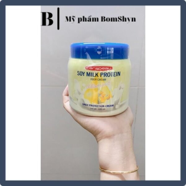 Kem dưỡng da Carebeau soy milk protein hũ 500ml Thái lan