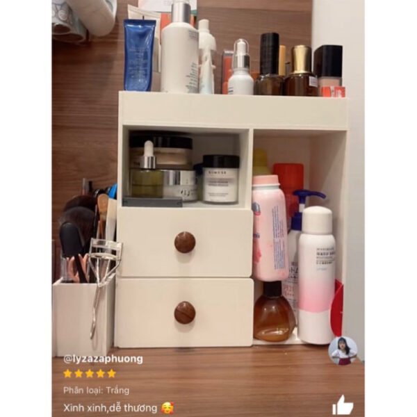 Tủ mini đựng mỹ phẩm đủ màu cao 30cm.
