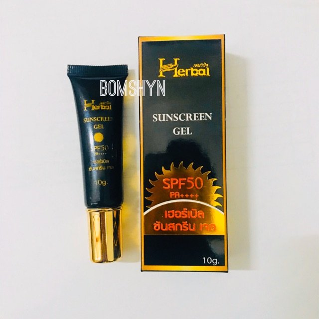 Review thật kem chống nắng Sunscreen gel Herbal 10g có đáng mua không?