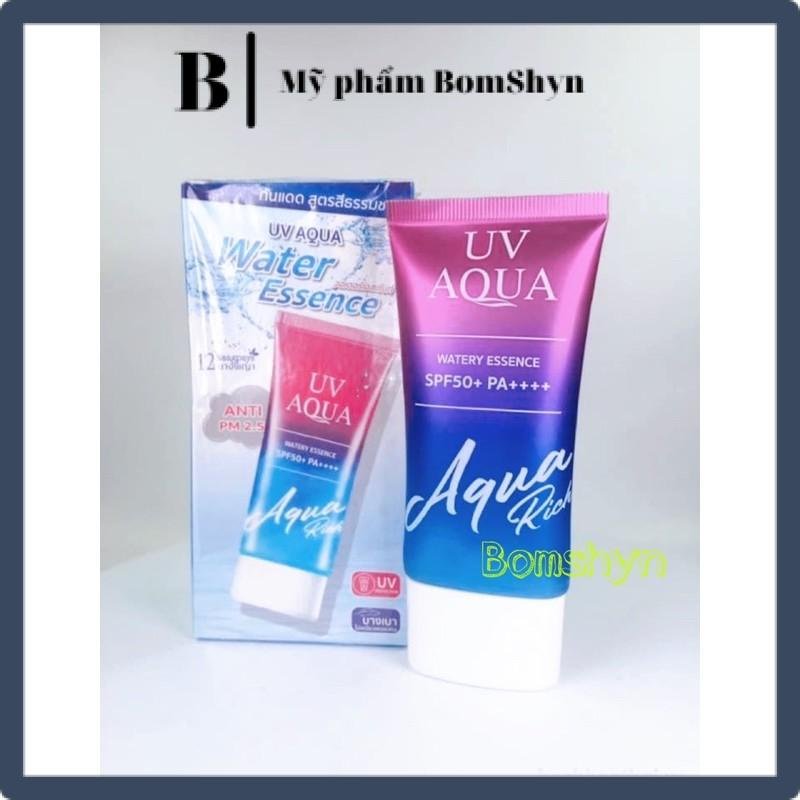 Kem chống nắng Uv AQua rich SPF50+PA++ review thật kem chống nắng da mặt