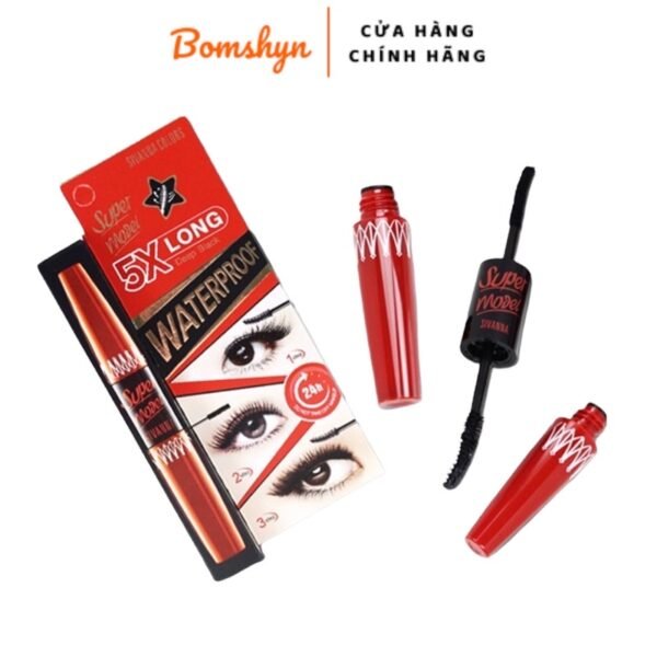 Mascara nối mi gấp 5 lần 5x long Sivana color Nội Địa Thái lan
