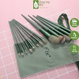Bộ cọ trang điểm Fix hộp 13 món kèm túi siêu xinh – MIN29