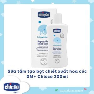 Sữa tắm chiết xuất Hoa cúc 0M+ chicco 200ml