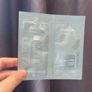 [10ml * 2] Function of beauty – PRO cặp gội & ủ tóc ko chứa silicones