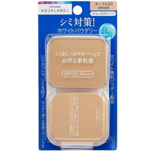 Lõi phấn dạng nén cho da dầu và da hỗn hợp Shiseido Aqualabel 11.5g - Nhật bản