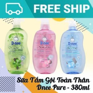 [HCM]Sữa Tắm Gội Dnee Thái Lan Xịn Sò 380ml