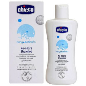 Sữa tắm gội chiết xuất Hoa cúc 0M+ chicco 200ml (Trắng)