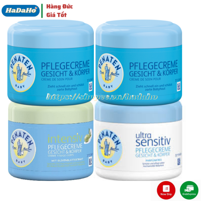Kem dưỡng da Penaten review thật chăm sóc cơ thể