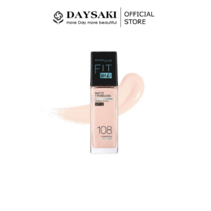 [HCM]Maybelline New York Kem Nền Fit Me Matte Poreless Foundation SPF 22 #108 30ml