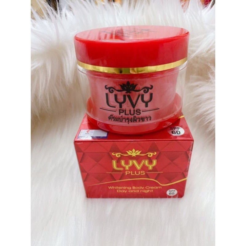 Kem Body Dưỡng Da Livy Plus Đỏ Thái Lan review thật chăm sóc cơ thể