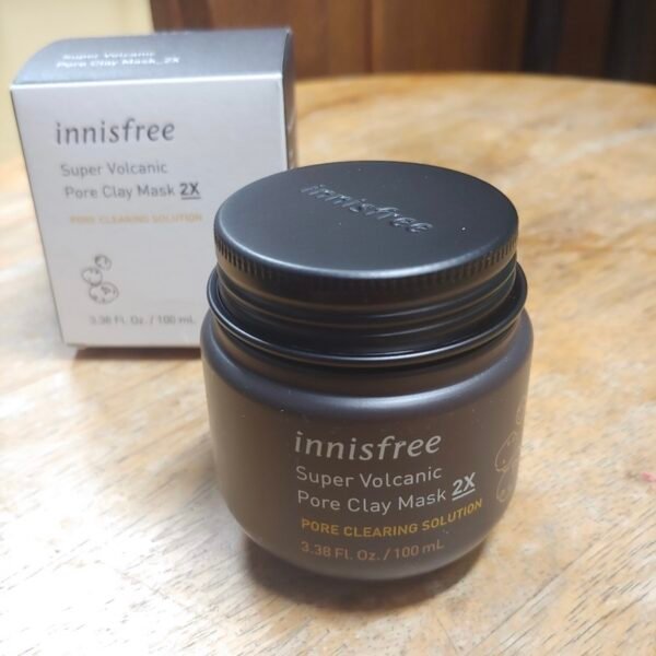 Mặt Nạ Lột Mụn innisfree super Volcanic Fore Clay Mask 2X 100ml
