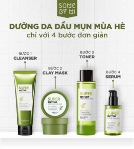 Bộ kit super matcha Some by mi_ 4 món