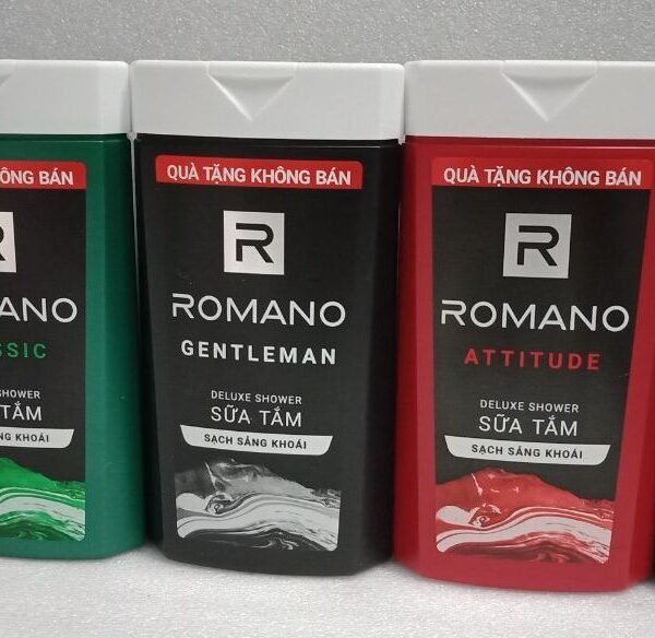 [HCM]Combo 2 chai Sữa Tắm Hương Nước Hoa Nam Romano 150g Hàng Khuyến Mãi