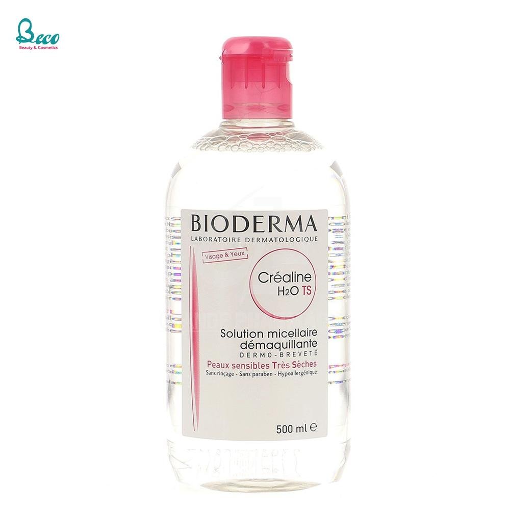 Nước Tẩy Trang Bioderma-500ml - Hồng review thật chăm sóc da mặt